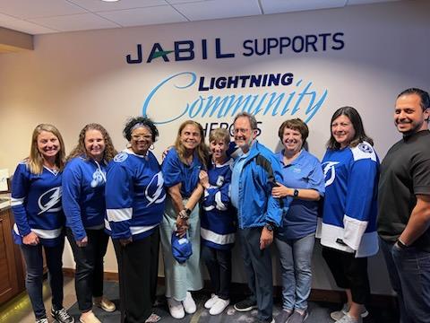 Susan Traub, Gulf Coast JFCS Volunteer, Honored with Lightning Community Hero Award